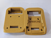 DeWalt Battery Wall Mount – 3D Printed Bracket Holder for 20V Batteries – Tool Organizer