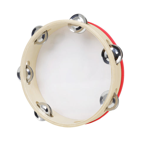 8-inch Lollipop Single Row Hand Tambourine