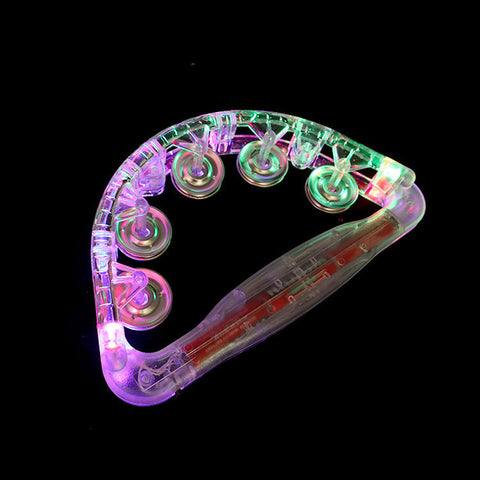 LED Light-Up Tambourine Toy