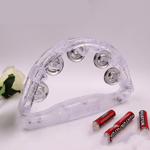 LED Light-Up Tambourine Toy