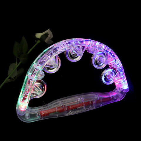 LED Light-Up Tambourine Toy