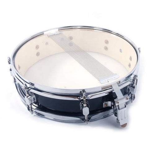 13x3.5 Inch Black Snare Drum, Drum Stick, Drum Key, Strap