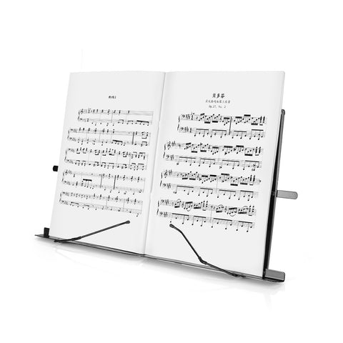 Desktop folding portable music stand