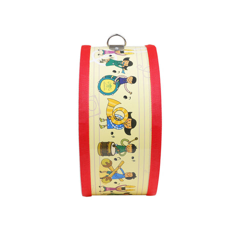Orff Children's Amall War Drum Double-sided Drum