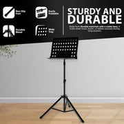 Heavy-Duty Folding Music Stand