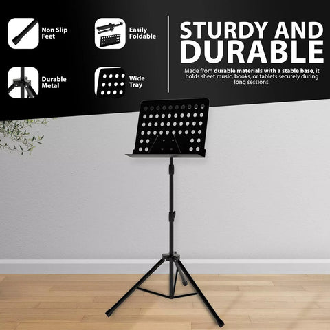 Heavy-Duty Folding Music Stand
