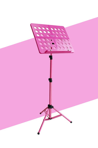 Foldable lifting color small music stand