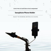 Saxophone Phone Holder & Music Stand Accessory